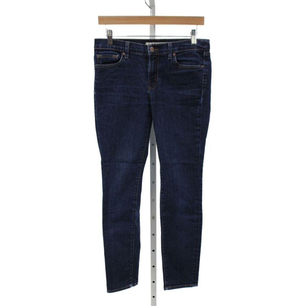 J Brand Womens Skinny Dark Blue Mid Rise Jeans Size 28